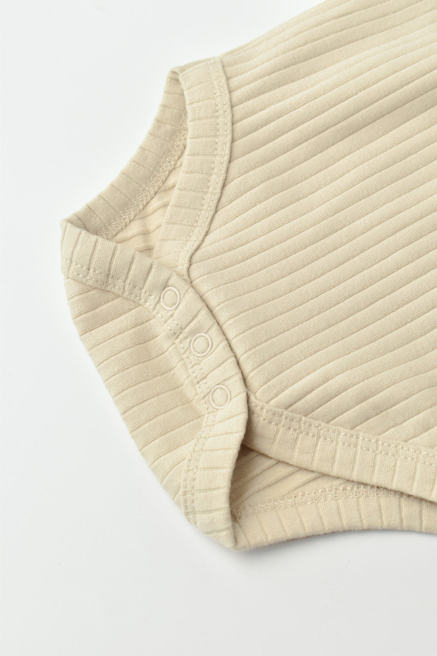 Body Bebe Unisex cu maneca lunga din 95% bumbac organic cu 5% elastan - , BabyCosy